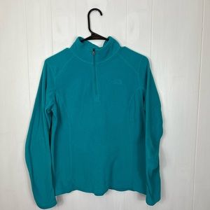 The North Face Polartec 1/4 Zip Fleece Sweater Sz M